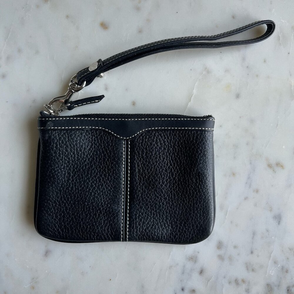 Dooney and Bourke Black Wristlet